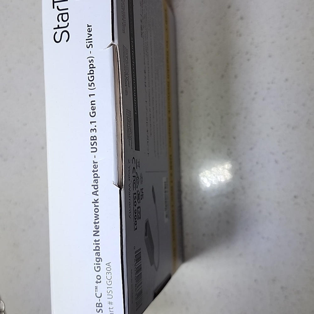 StarTech USB C To Gigabit Network Adapter. New In Box - Picture 2 of 8